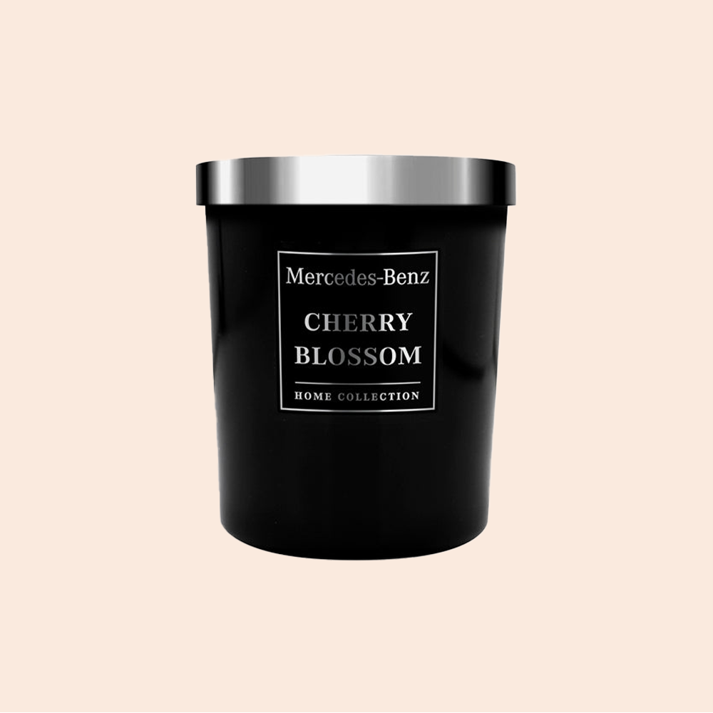 MERCEDES-BENZ SCENTED CANDLE 180G - CHERRY BLOSSOM new