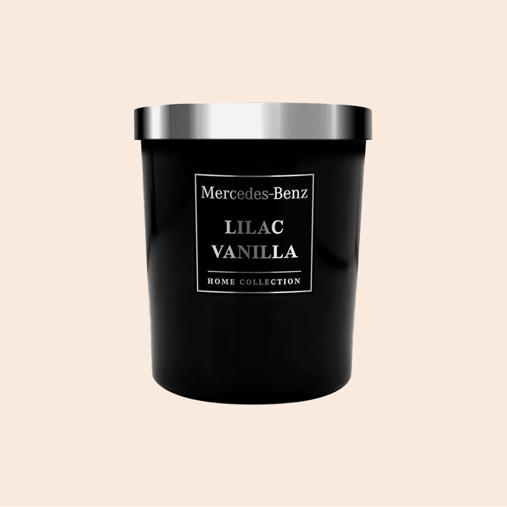 MERCEDES-BENZ SCENTED CANDLE 180G - LILAC VANILLA