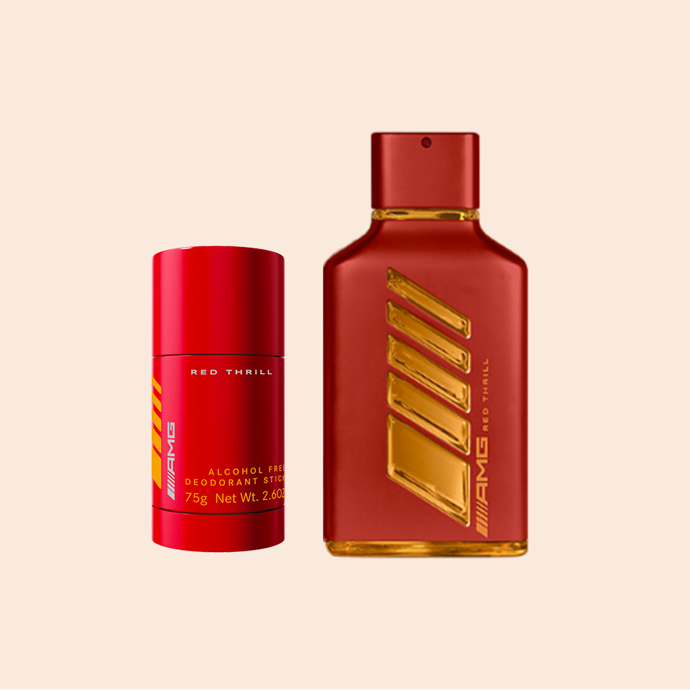 MERCEDES-BENZ AMG RED THRILL GIFTSET 