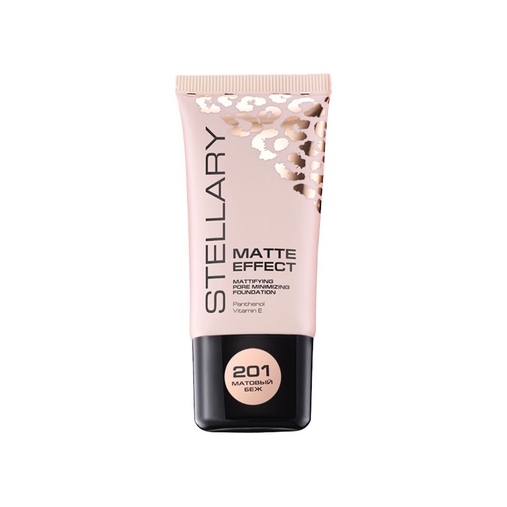 Matte effect foundation