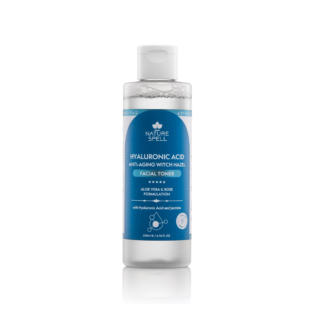 Anti Aging Witch Hazel Face Toner with Hyaluronic Acid
