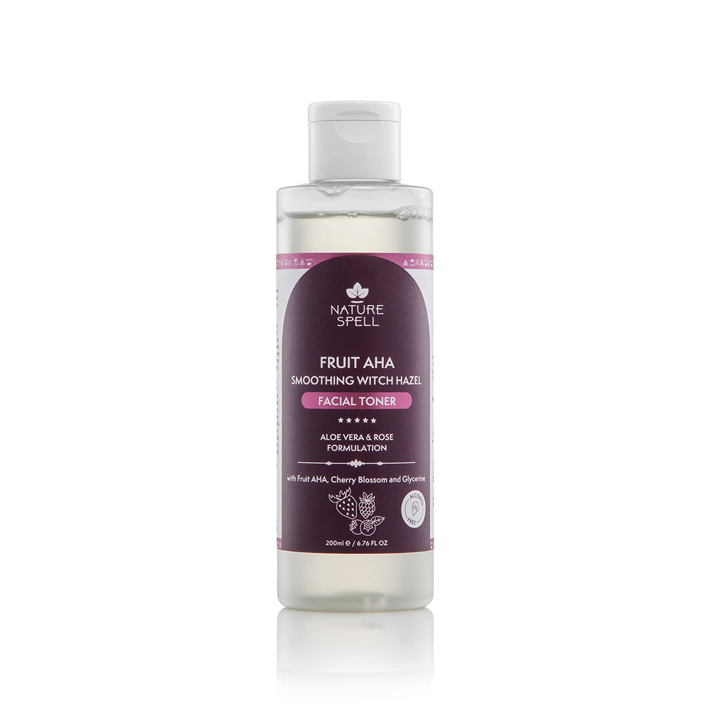 Smoothing Witch Hazel Face Toner with AHA's