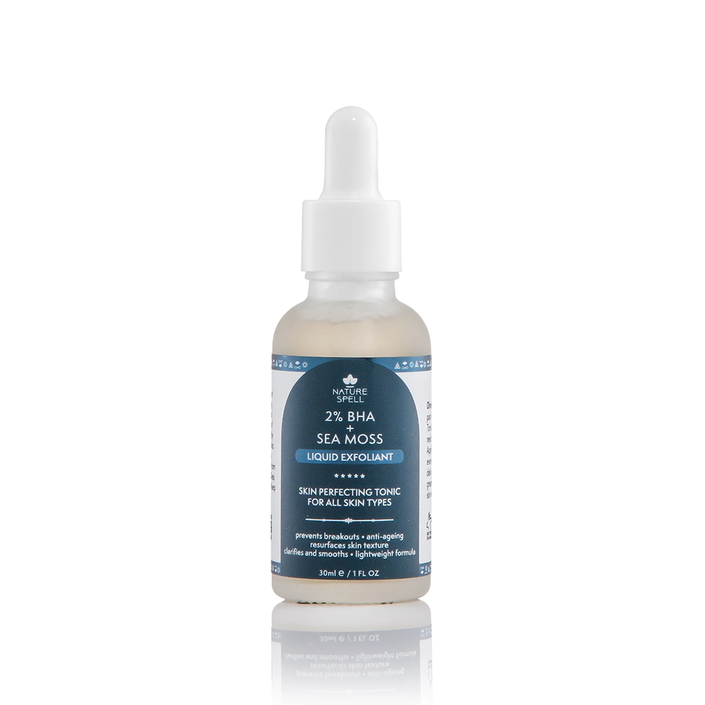2% BHA + Sea moss Liquid Exfoliant (Salicylic Acid) – Skin Perfecting Tonic
