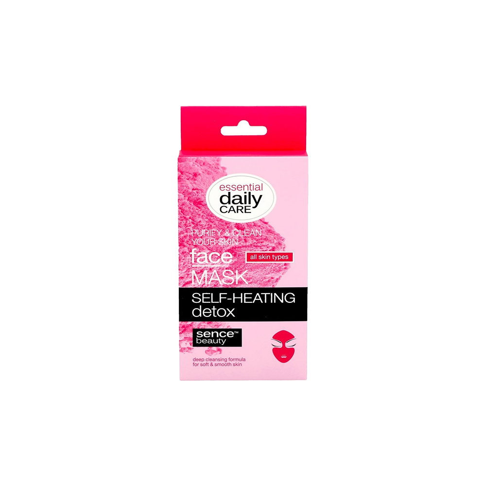 137990 Sencebeauty Facial Self-Heating Detox Mask 6G 2Pcs