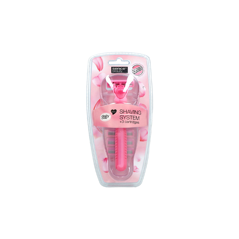 Sence Razors 1Pcs For Women + 3 Refills Triple Blades