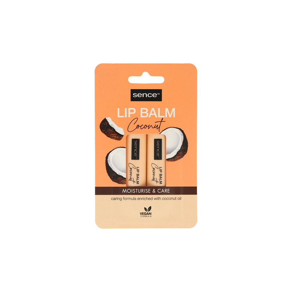 Sence Lip Balm Twin Pack 2X4 3Gr Coconut