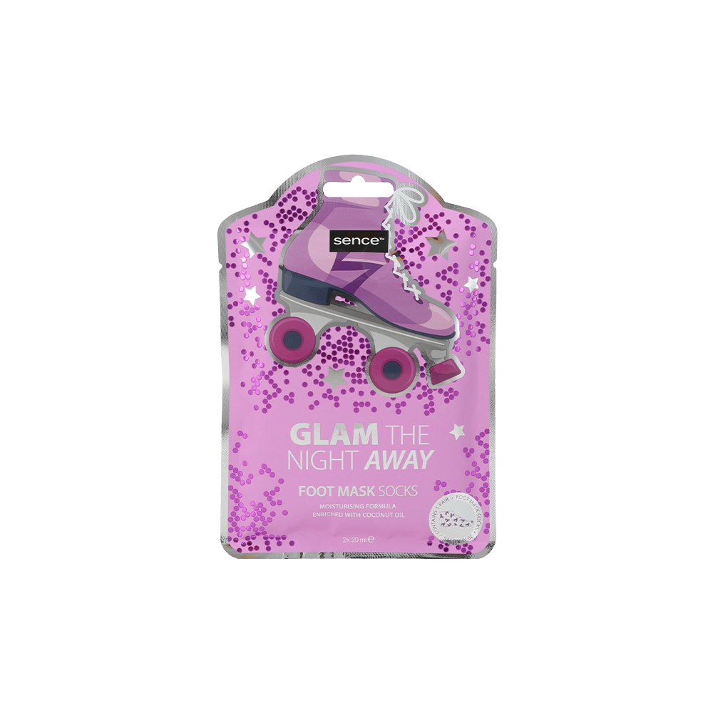 Sence 18Pcs Foot Mask 2X20Ml Disco Glam