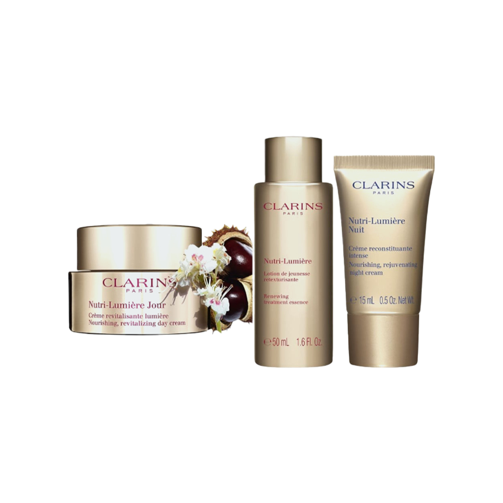 G.S NOURISHING REVITALIZING DAY CRM+NGHT CRM 15ML+RENEWING TREATMENT ESSENCE  15ML
