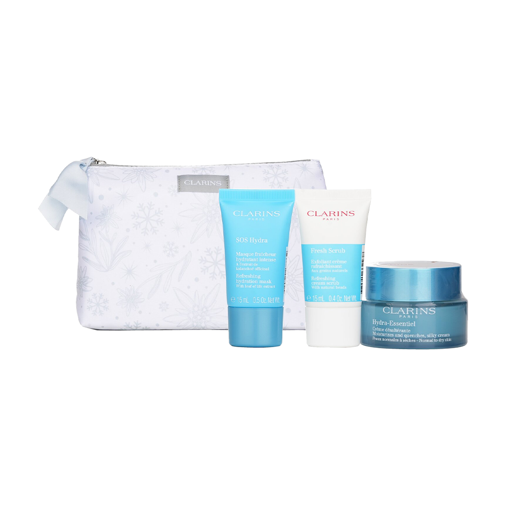 G.S HYDRA ESSEN CRM N/D 50ML + SOS HYDRA 15ML+FRESH SCRUB 15ML