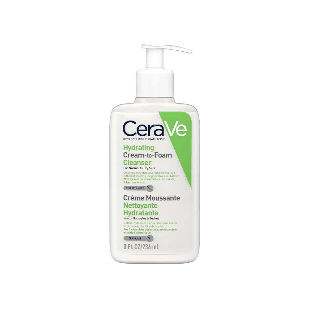 Hydrating Cream To Foam Cleanser 236ml