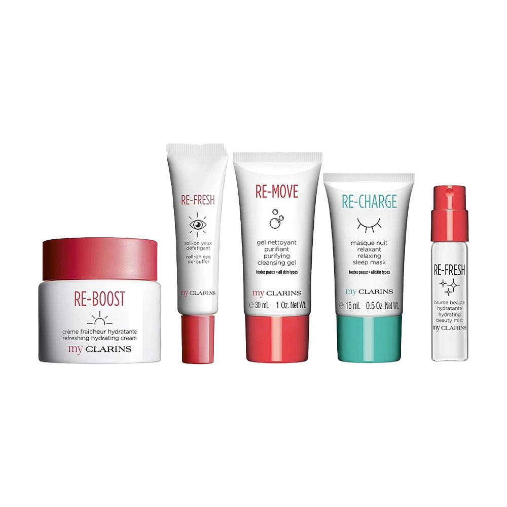 G.S MY CLS ROLL ON EYE DE PUFFER 15ML+HYDRA CRM AST 50+SLEEP MASK 15ML+CLNSNG MICELLAR WATER 10ML