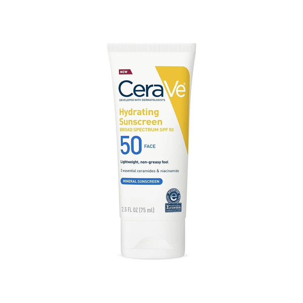 Hydrating Mineral Sunscreen SPF 50 Face Lotion