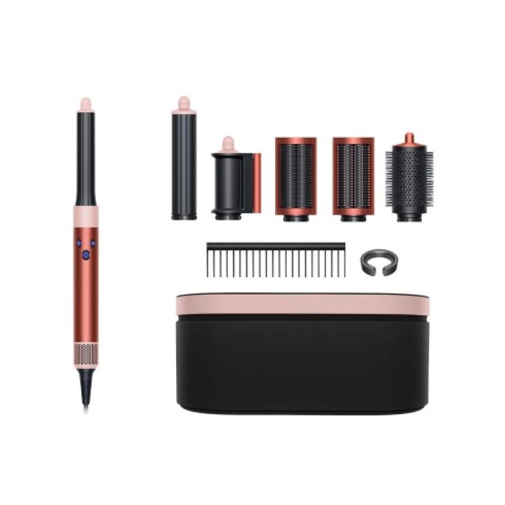 Dyson Airwrap™ multi-styler and dryer Complete Long Volumise in Strawberry bronze and blush pink