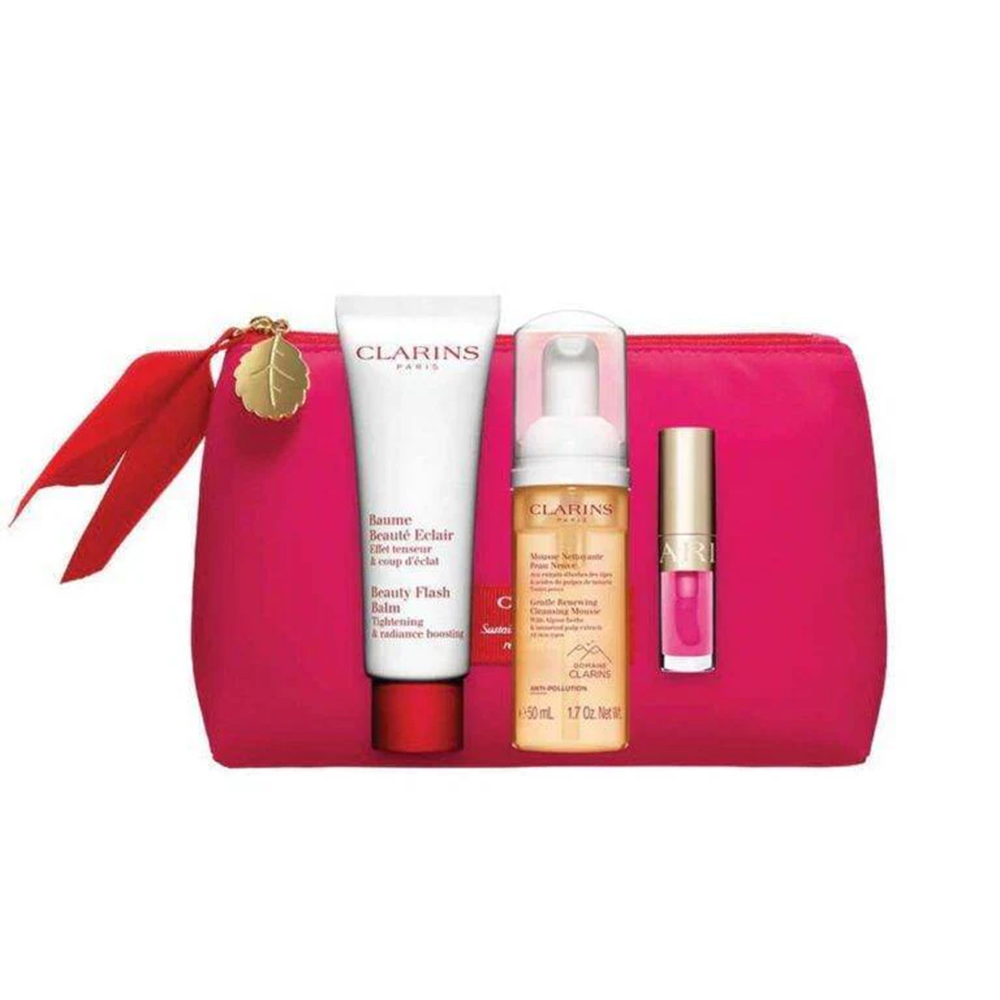 G.S BEAUTY FLASH BALM+FMNG CLNSNG50ML+LIP COMFORT OIL 04