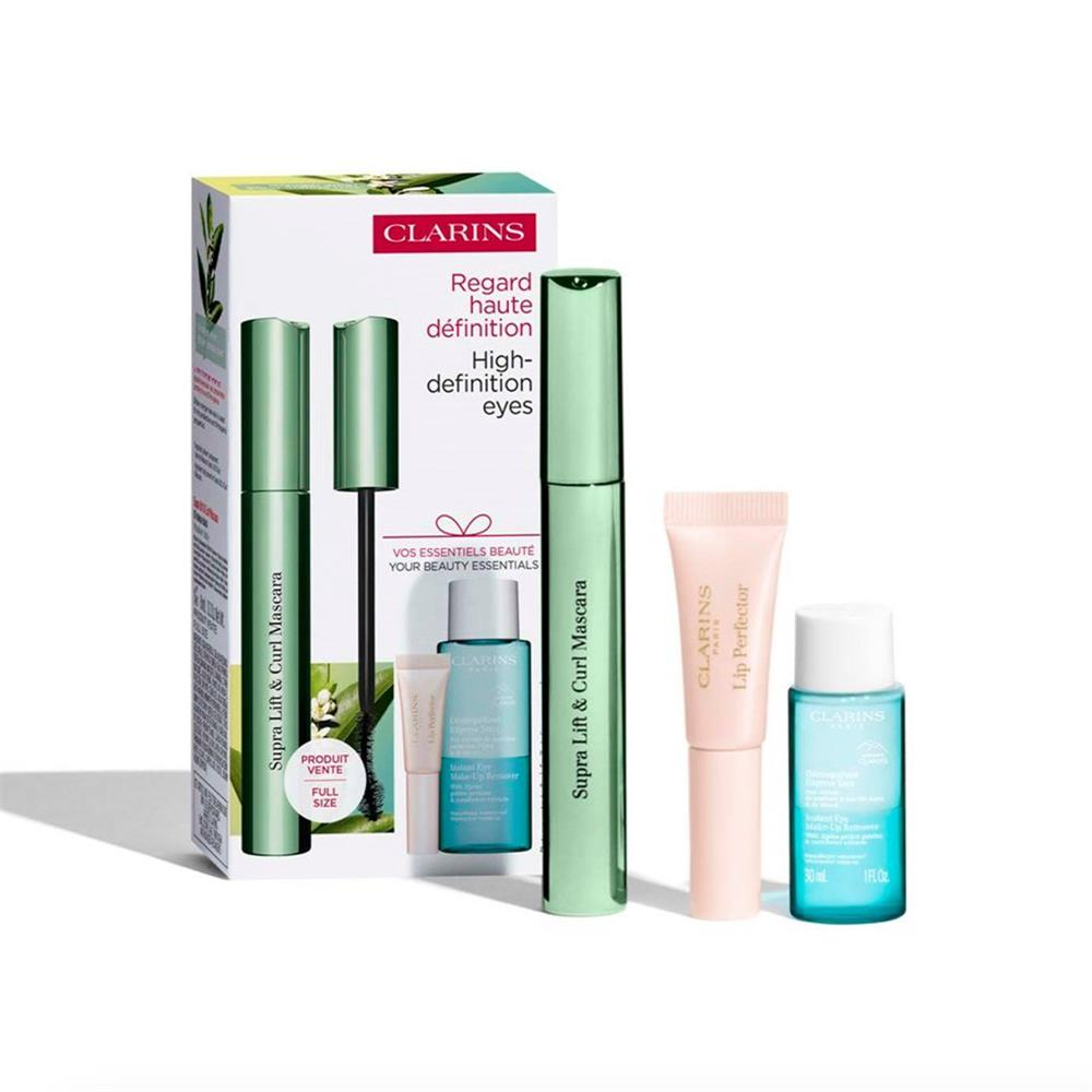 G.S SUPRA LIFT & CURL MSC+LIP CMFRT OIL MINI+INST EYE MAKEUP RMVR SMPL